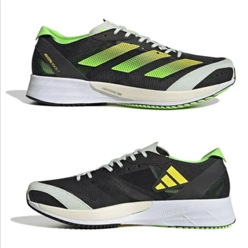 NEW w BOX ADIDAS UNISEX ADIZERO ADIOS 7 RUNNING SHOES GY8409 SIZE 11